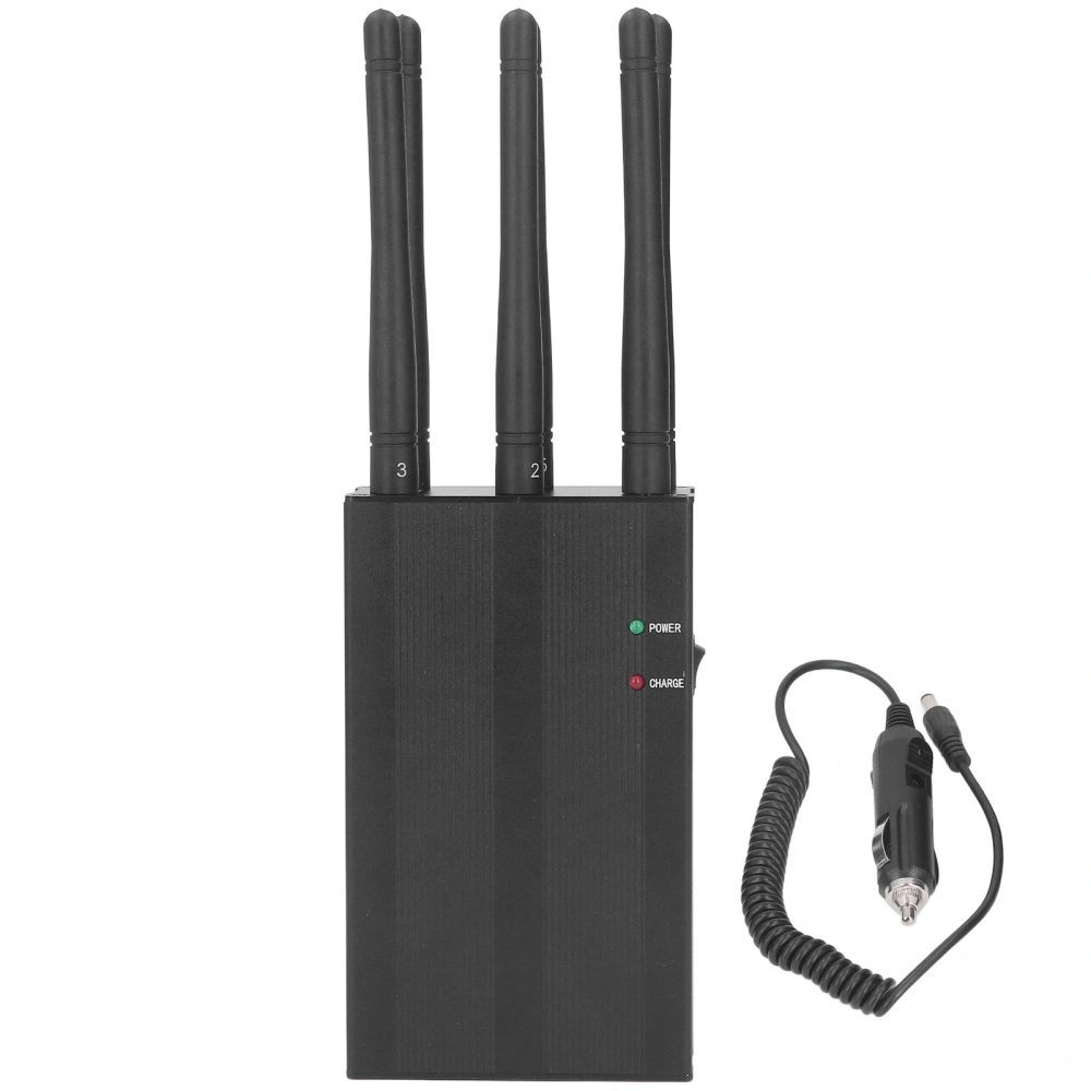 6 Channel Handheld Signal Jammer Radius 15m Blocking Signal Jammer