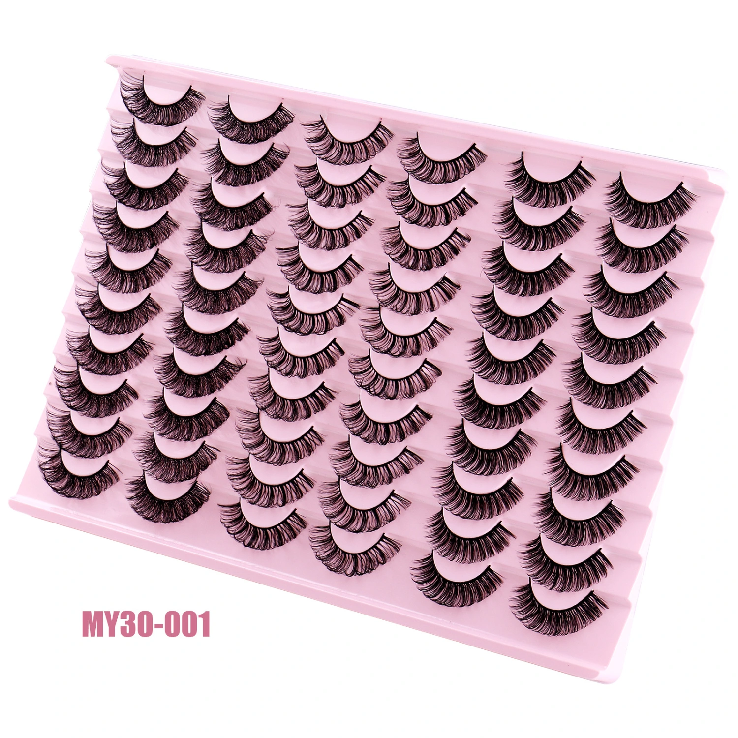 Cluster False Eyelash Natural Curl Fake Lashes Fluffy Eyelashes Extensions for Women Makeup Tools