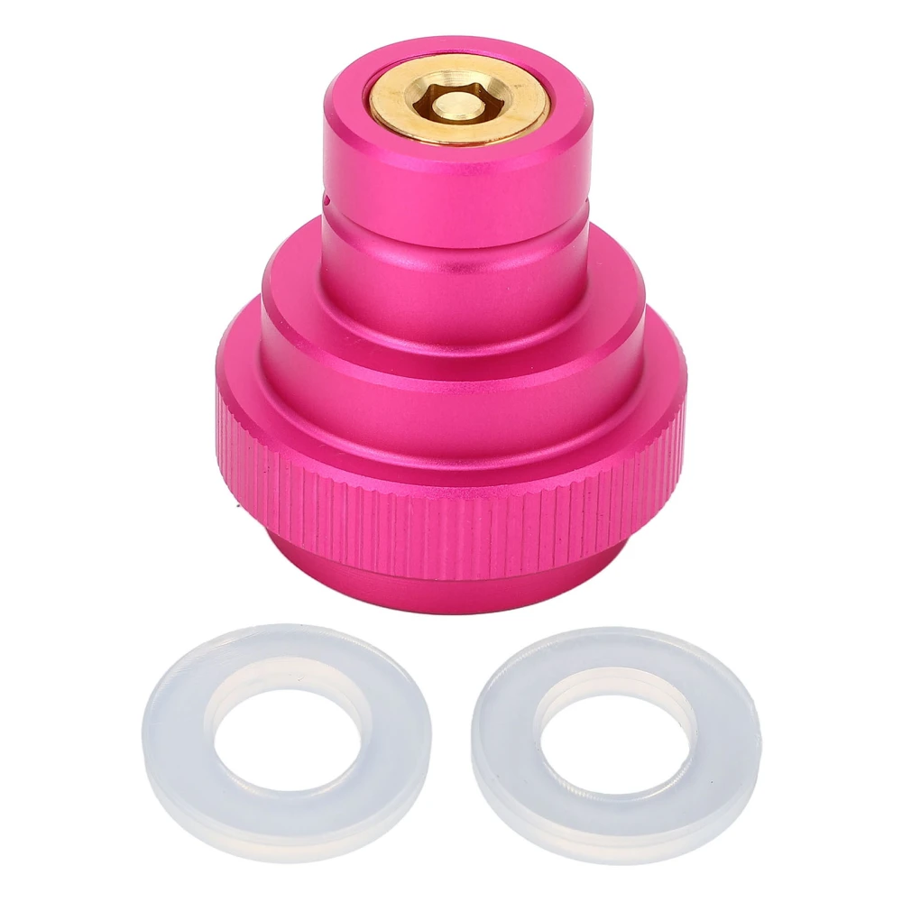 Soda Water CO2 Adapter TR21 4 Male Thread Soda Water CO2 Cylinder Connector for Terra Pink