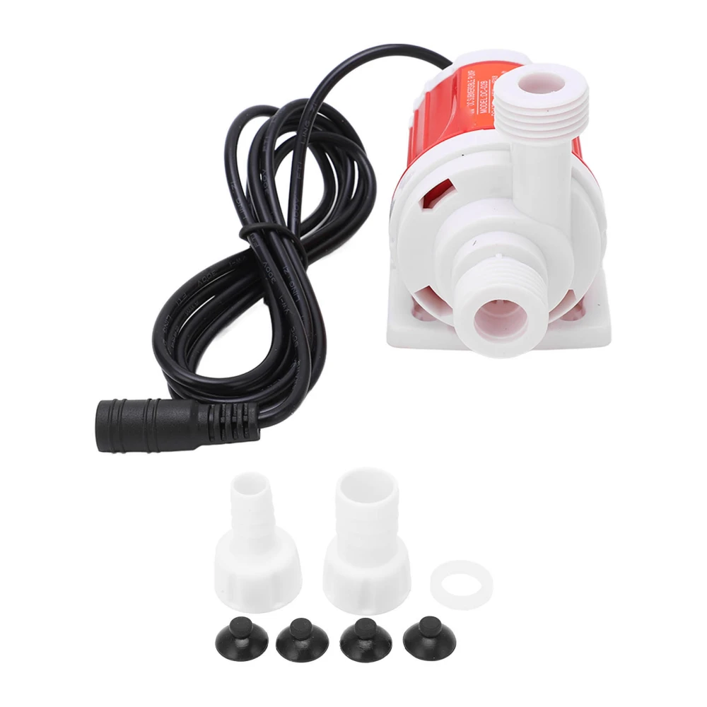 Brushless Circulating Water Pump Silent Mini Submersible Household Pump DC12V 10W 3.3Meter Lift