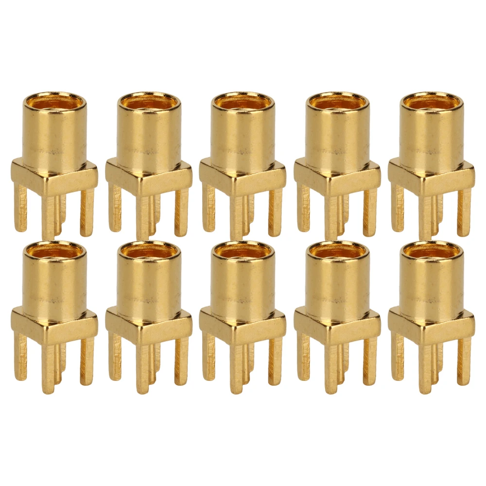 10Pcs MMCX KE Connector Solder Female 4 Pin for PCB Earphone Cable Repair Upgrade Parts