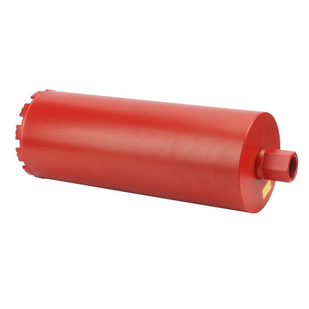 Red Dry Wet Diamond Core Drill Bit High Hardness Universal 1‑1/4 Drill Bit for Concrete Brick Marble