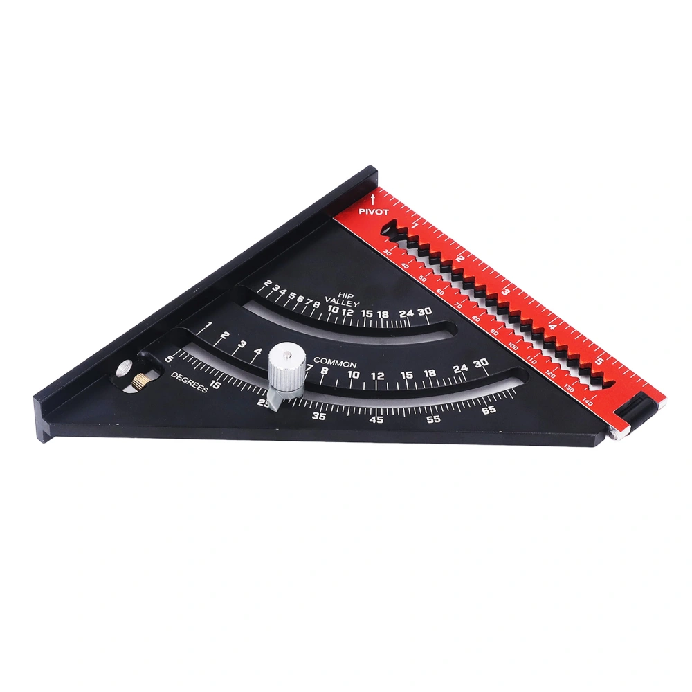 Woodworking Triangle Ruler Folding Square Ruler Aluminum Alloy Carpenter Tool for Measurement