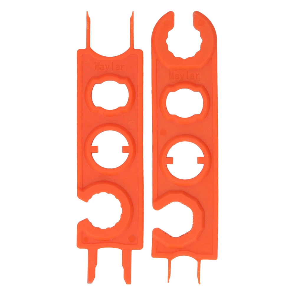 1 Pair Solar Spanner Wrench Assembly Panel PV Disconnect Removal Connector Tool Orange