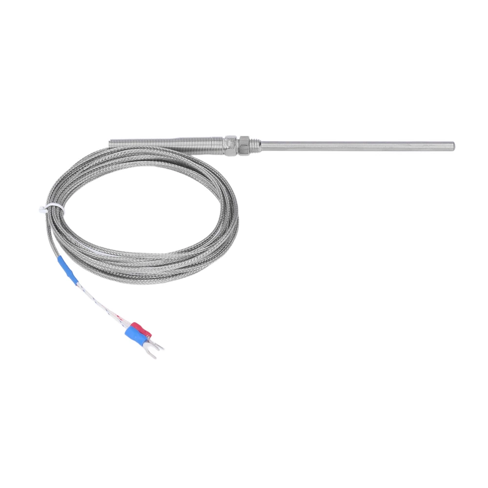 BERM Thermocouple K Type Temperature Sensor 100mm Probe 0‑400℃ Accessory for Measurement