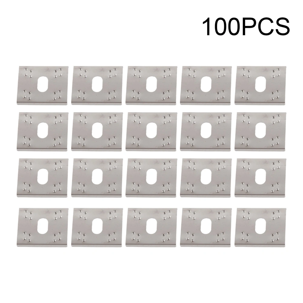 100Pcs PV Grounding Conductive Washer Stainless Steel PV Conductive Gasket for Lightning Protection