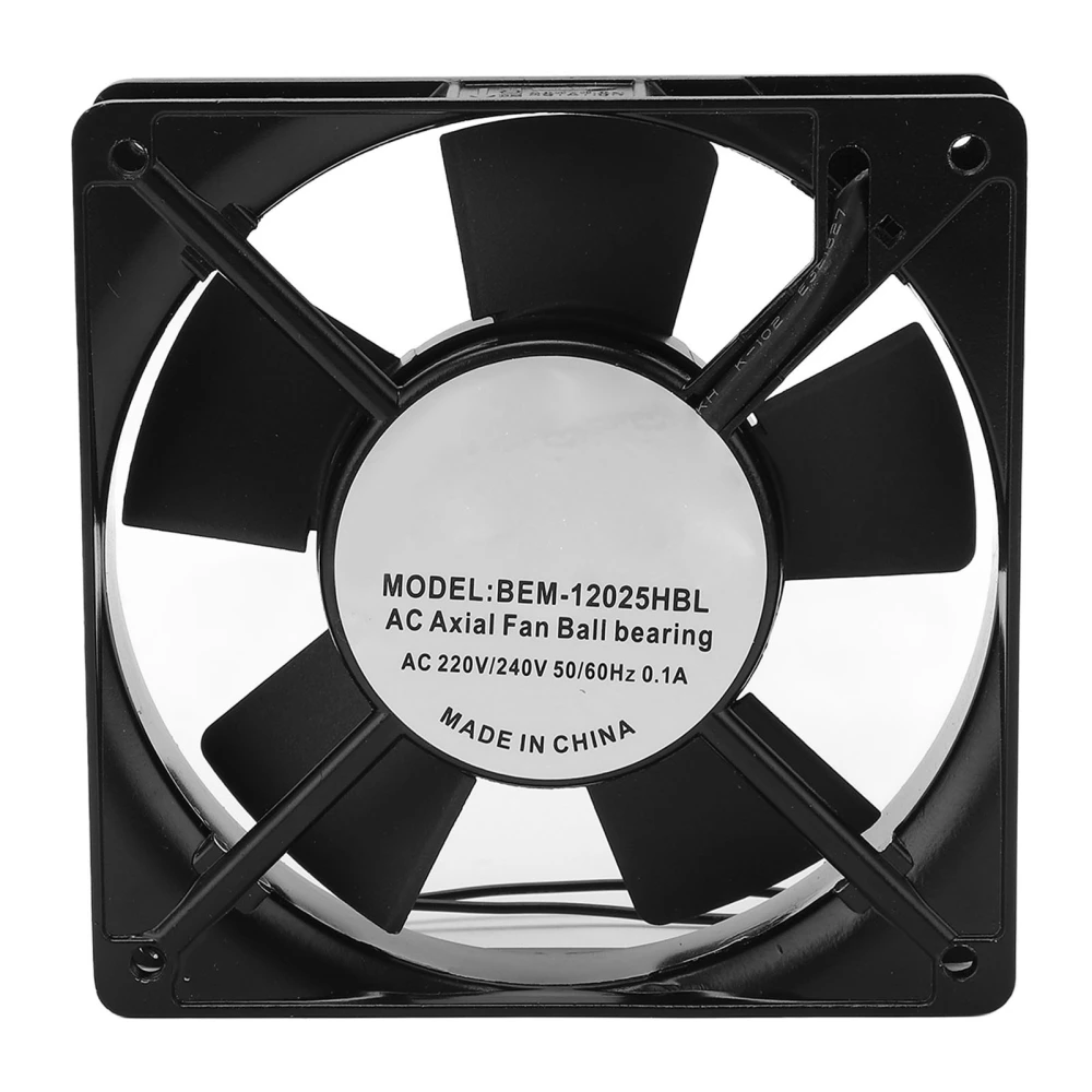 Axial Fan Ultra Silent Super Power 50000 Hours Dual Ball Bearing Cooling Fan for DIY Cooling Ventilation Exhaust Projects