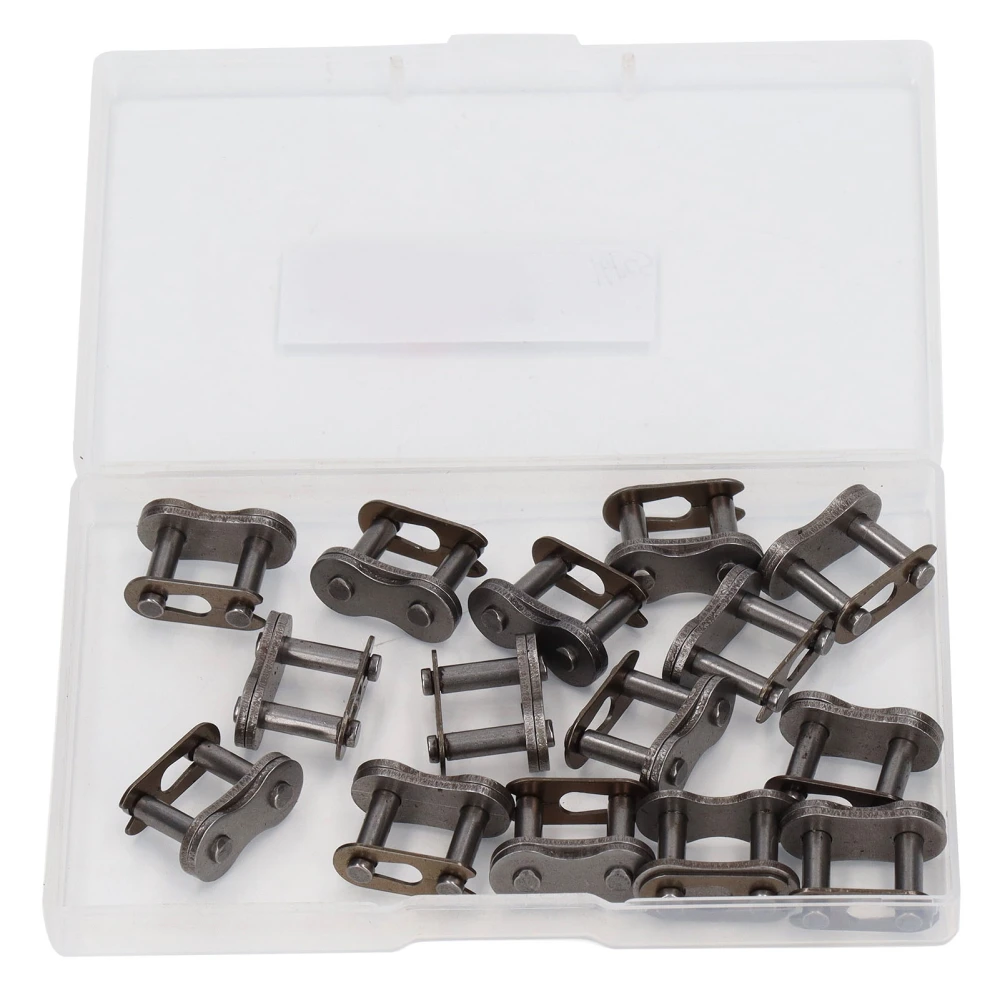 15PCS Metal Roller Chain Links Replacement Chain Connector Links for Mini Bike Motorcycle