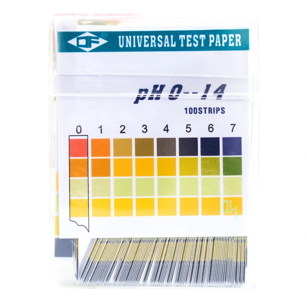 100 Sheets PH Test Paper 0 To 14 Accurate Fast Measurement Acid Alkali Test Paper Strips