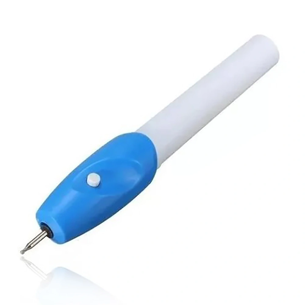 Electric Lettering Pen Cordless Handheld Carving DIY Automatic Engraving for Glass Metal Plastic Leather