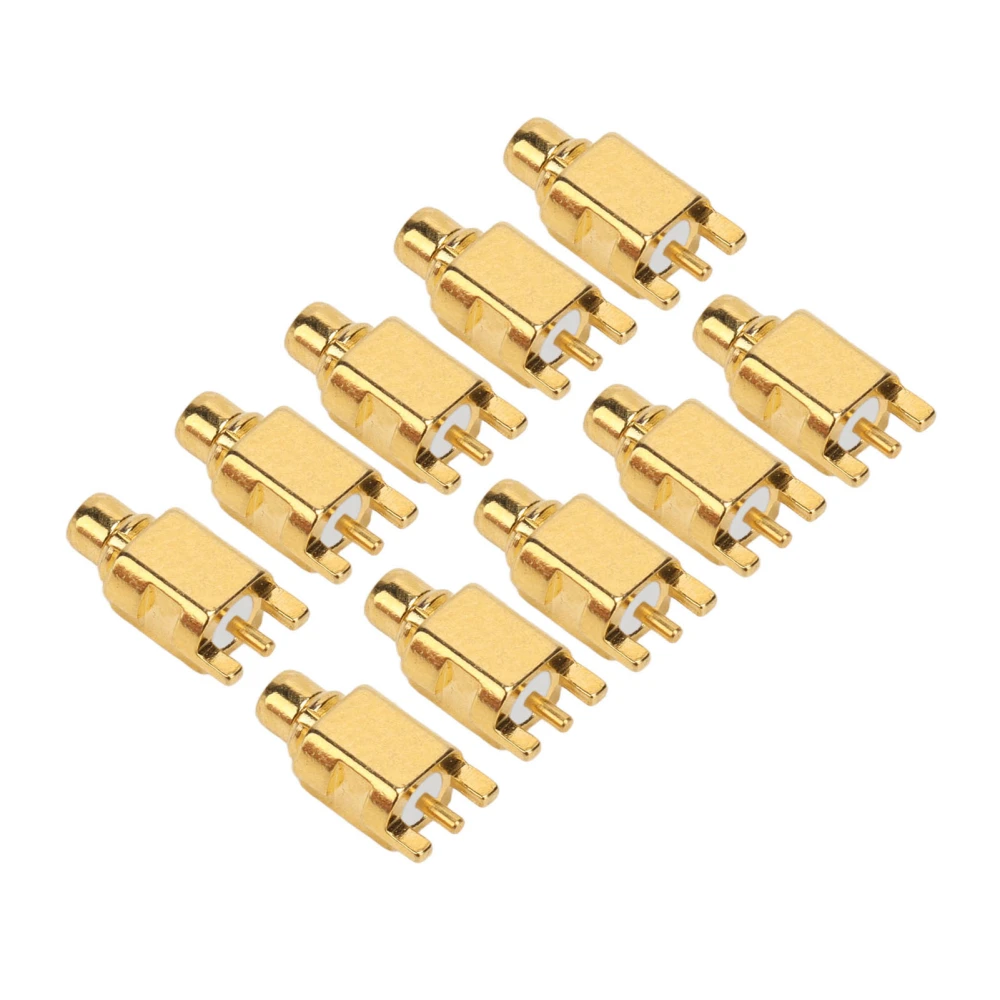 10Pcs MMCX JE Connector Solder 3 Pin for PCB Earphone Cable Repair Upgrade Parts