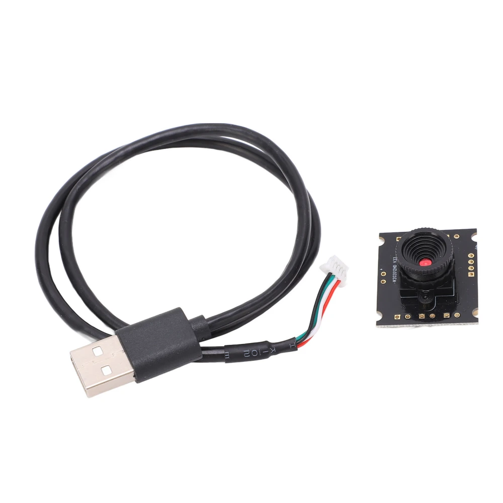 1MP Camera Module Manual Focus Computer Webcam Module USB2.0 Output MJPEG 3.0mm Focal Length