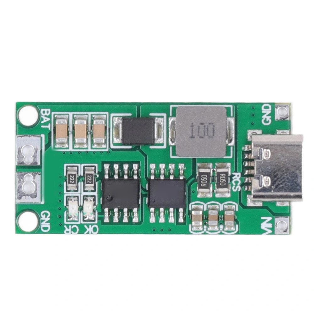 Battery Charger Module Type C To 8.4V Good Protection Boost Voltage Lithium Battery Charging Board Green 4A