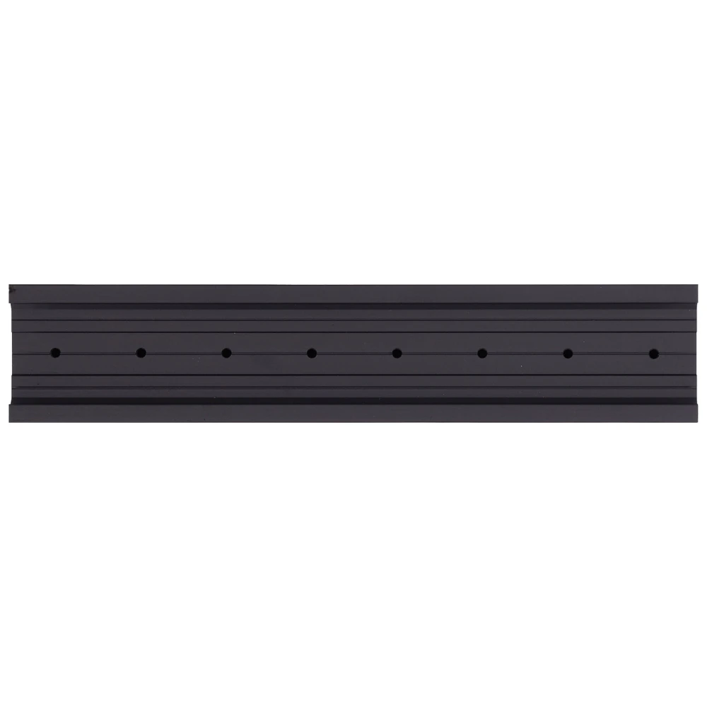 Linear Rail Slide Guide Aluminium Profiles V Slot Embeddable Black for Printing Engraving200mm / 7.87in