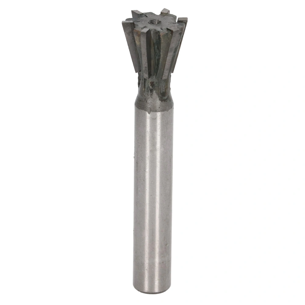 Dovetail Milling Cutter with General Straight Shank Alloy 6 Flutes Dovetail Cutter Cutting Tools