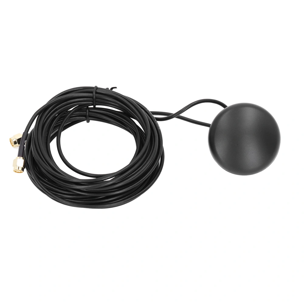 4G GPS Antenna Omnidirectional Positioning Wall Mount 2 Mode 2 Outlet SMA Male 3 Meter Line