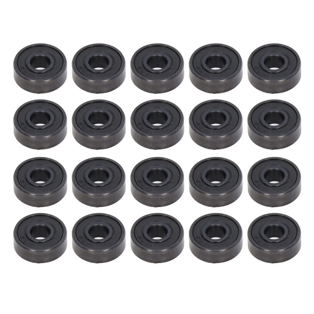 20PCS Miniature Deep Groove Ball Bearing Double Sealed Skateboard Ball Bearing S606RS