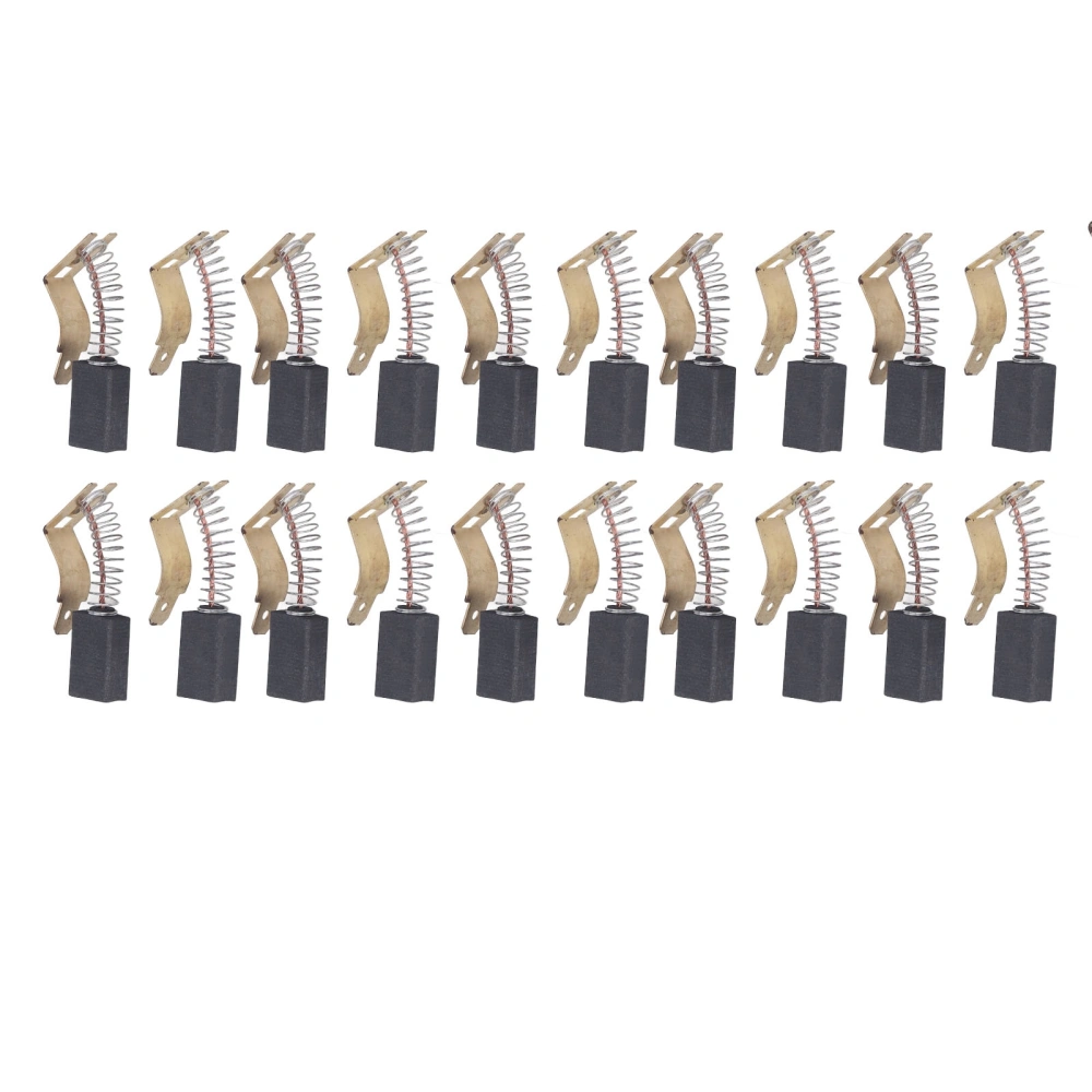 20PCS Copper Carbon Brushes Replacement Motor Carbon Brush for Angle Grinder Electric Hammer