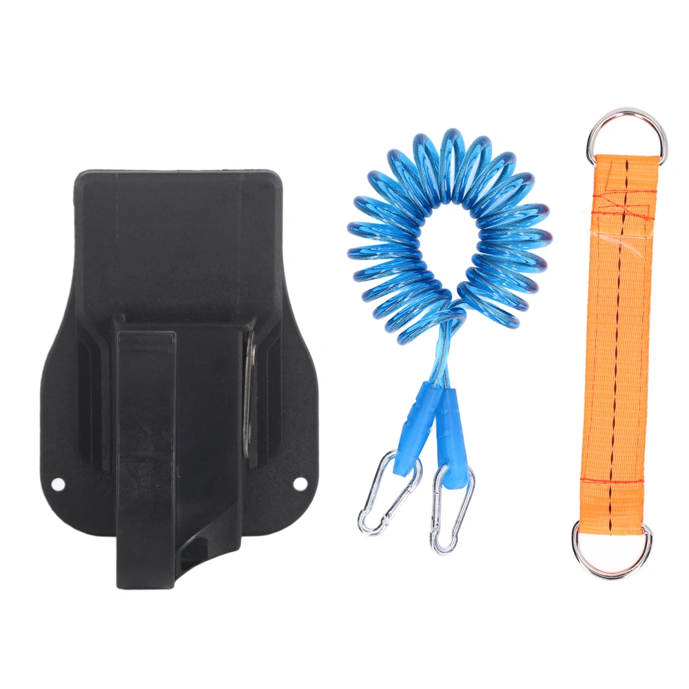 Drill Holster Tool Belt Holder Multifunctional with Safety Rope for Impact Driver