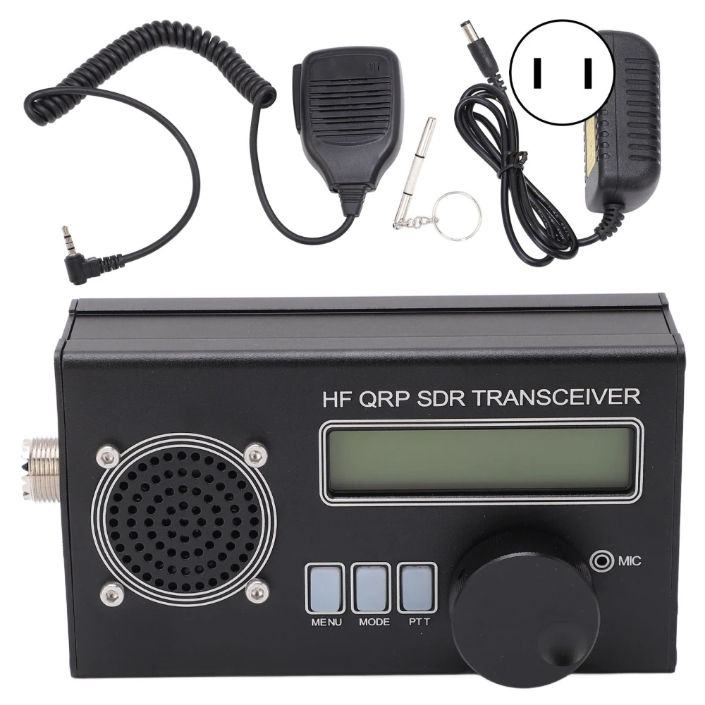 SDR Transceiver HF QRP 8 Band SSB CW Shortwave Radio Receiver Transmitter for DIY US Plug 110‑240V