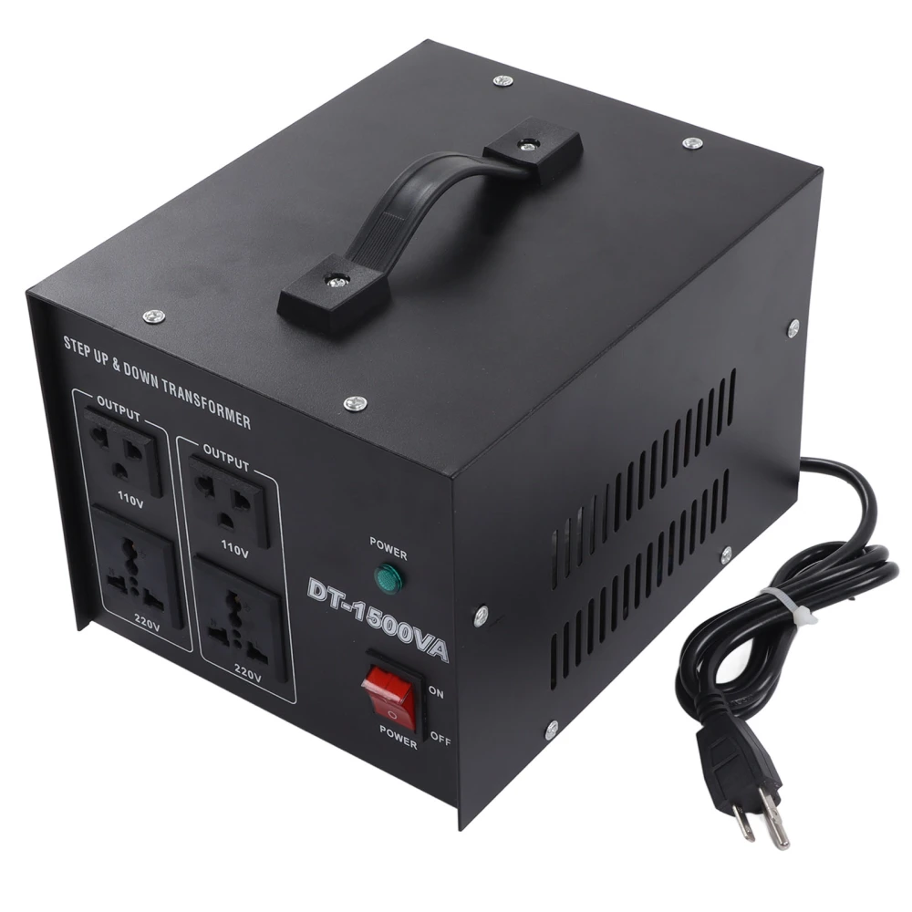 Step Up Buck Transformer 1500W Heavy Duty Voltage Converter Power ‑ ‑