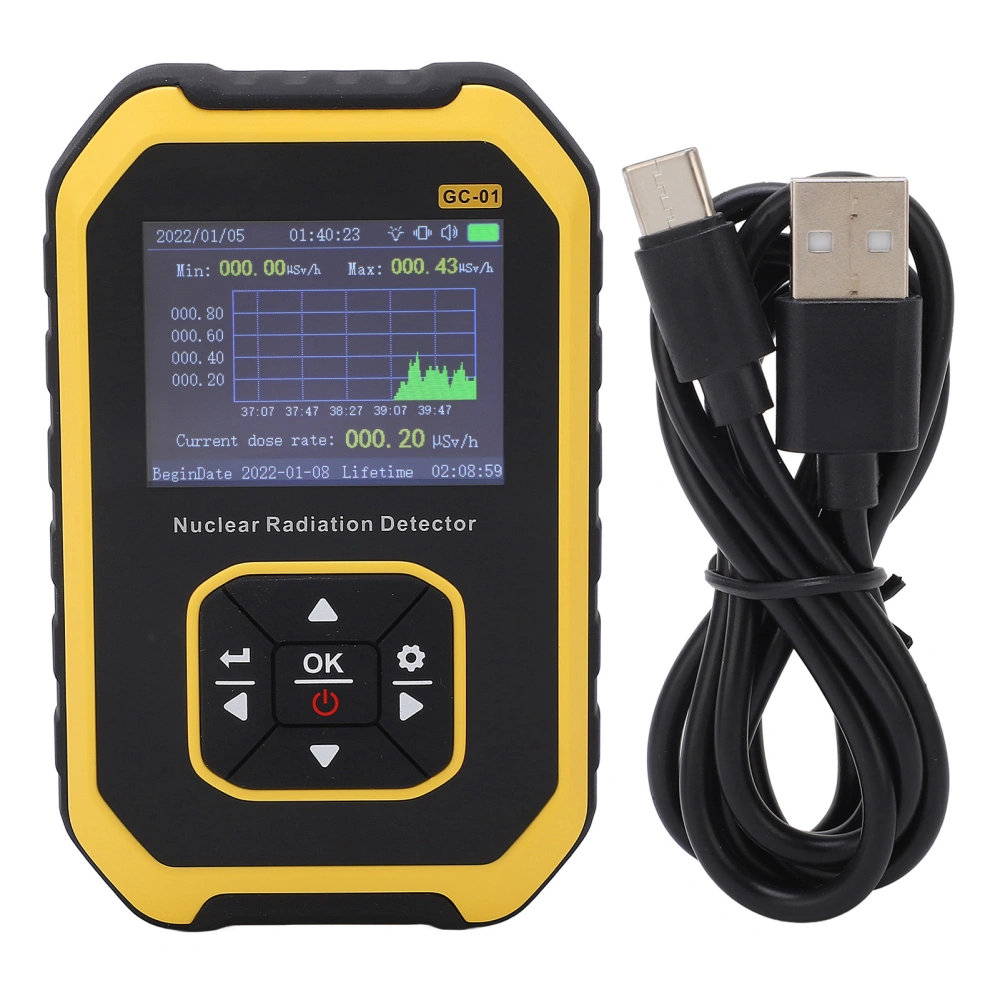 Geiger Counter β γ X Ray Real Time Monitoring Digital Radioactive Detection Meter for Marble Tile