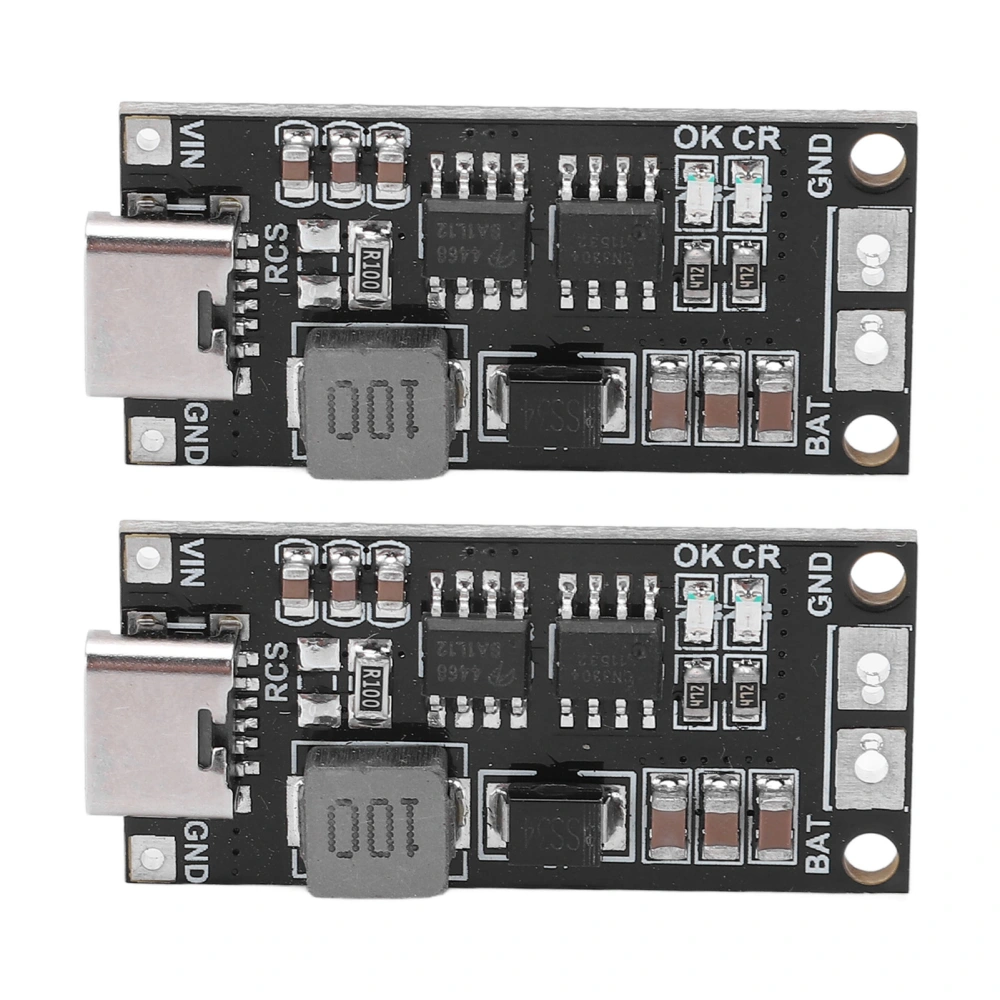 2pcs Battery Charger Module 4S Type C To 16.8V Boost Lithium Battery Charger Board for Battery Charger 1A