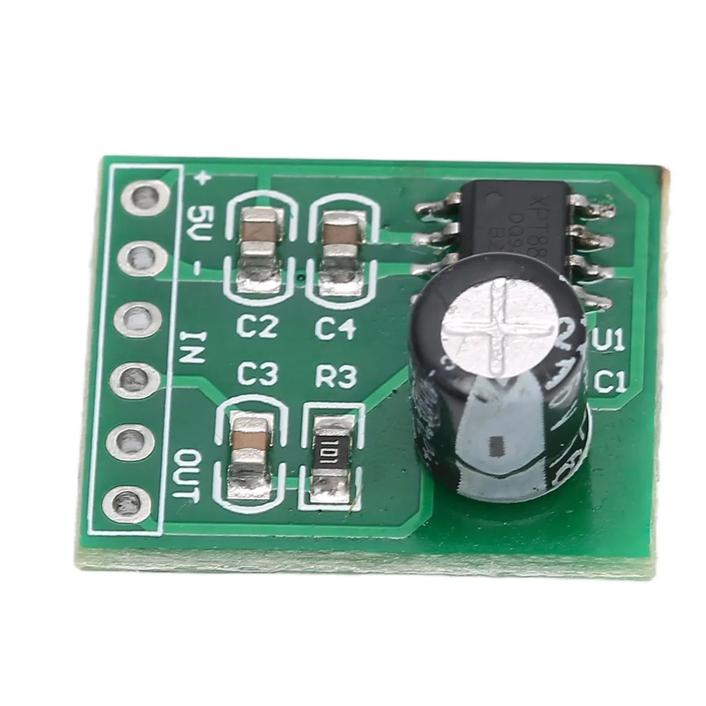 Audio Amplifier Board Mini Mono Amp Module Low Noise Accessory 5V for Speaker Equipment