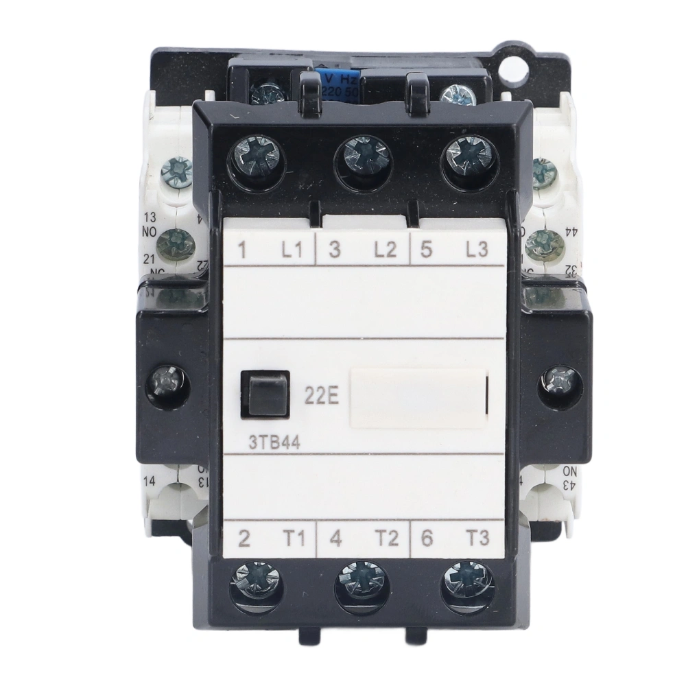 2NC+2NO AC Contactor Pa66 Thermosetting Plastic DIN Rail Contactors AC 220V 50/60Hz 32A