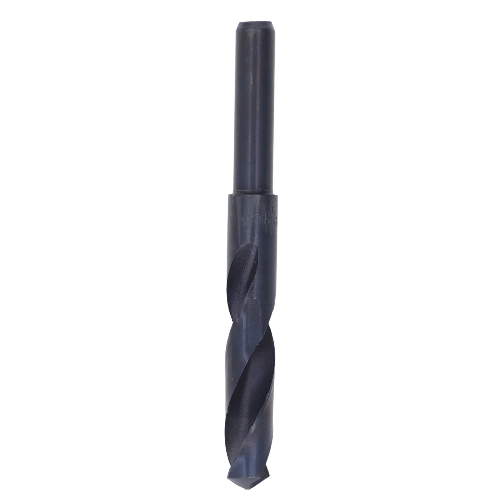 High Speed Steel Drill Bit HSS Equal Straight 1/2in Shank Drilling Hand Tool Dia 16mm Black