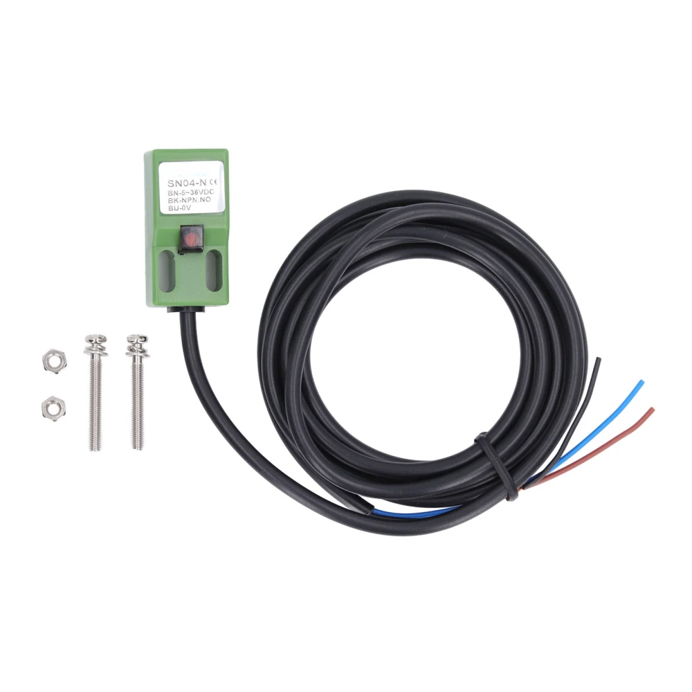 Inductive Proximity Switch NPN Approach Sensor Stroke Detection Limit 4mm Sensing 5‑36VDC