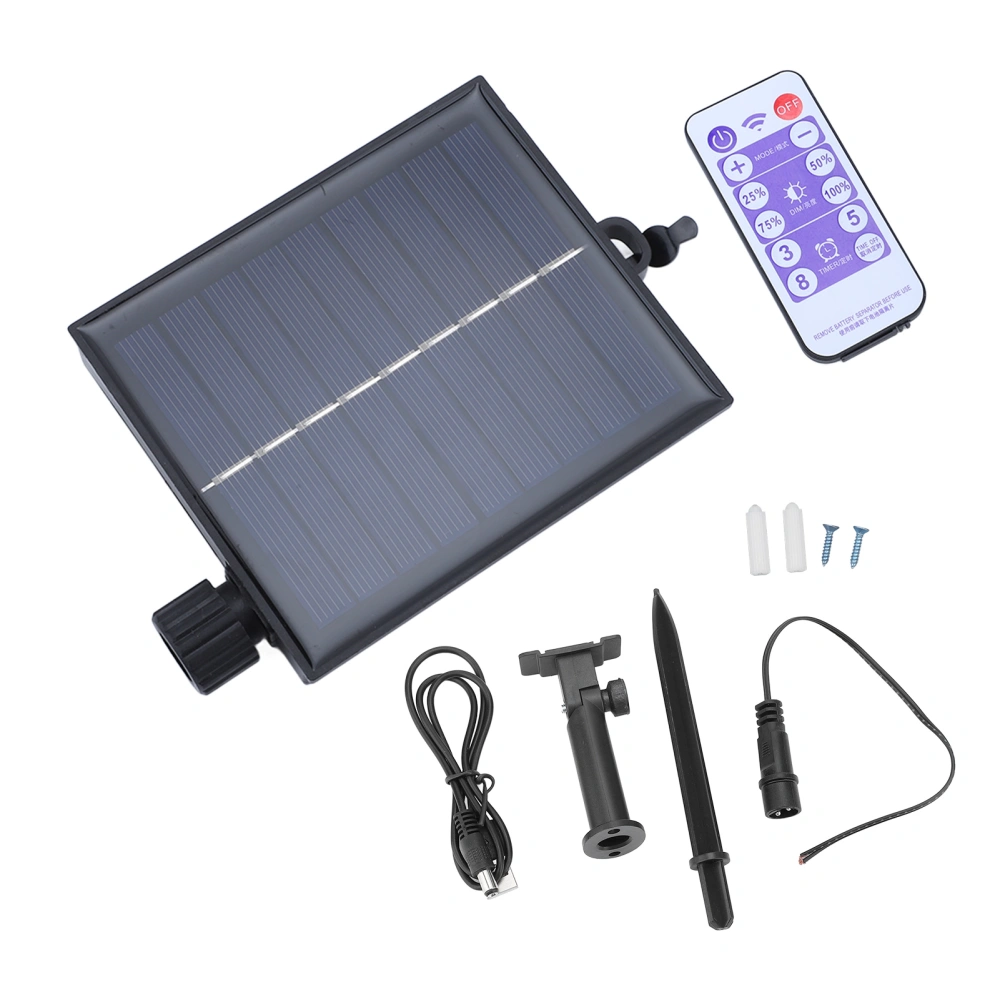 Solar String Light Control Box Automatic Waterproof Adjustable Luminance Solar Lamp String Circuit Board Output Boost 24V