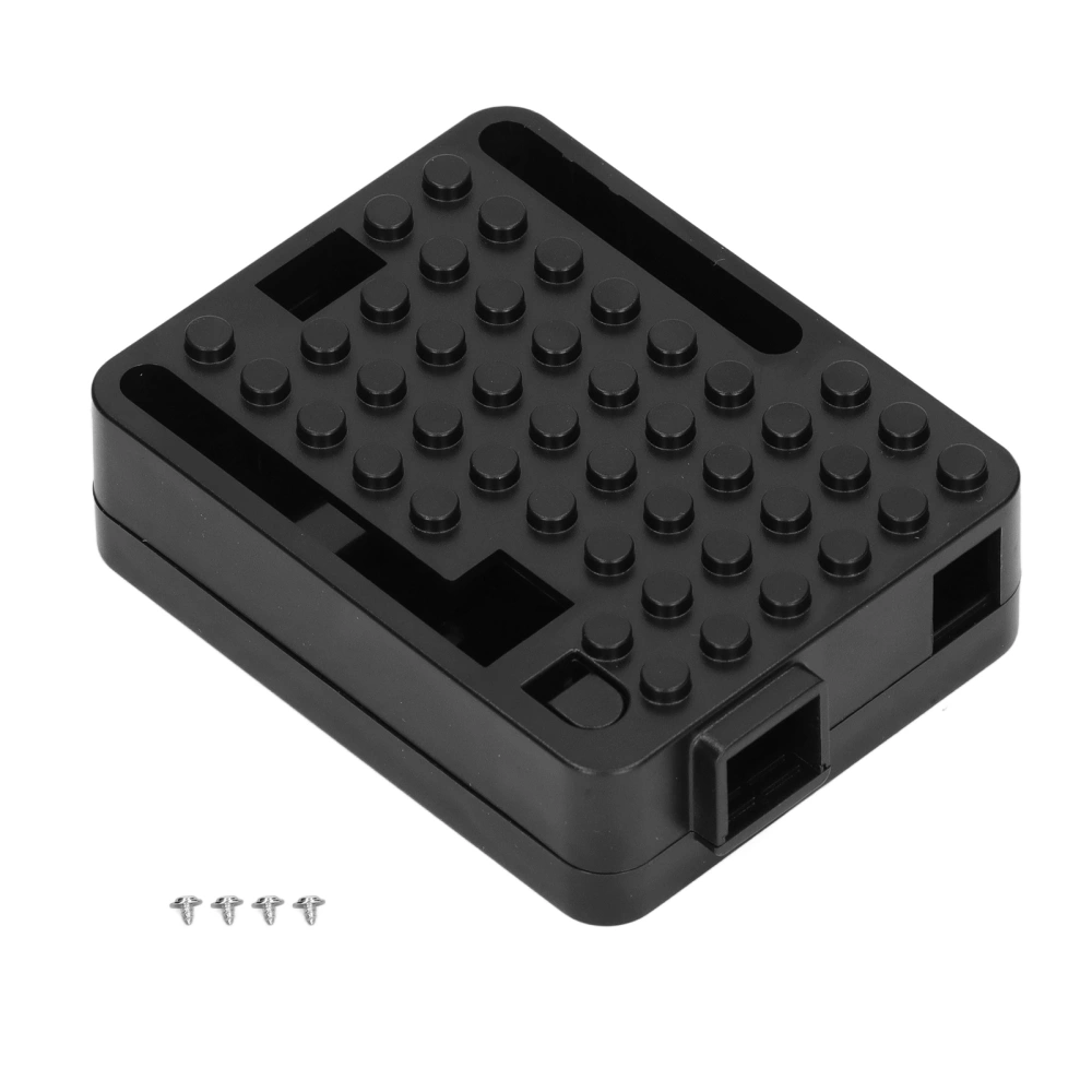 Circuit Board Case Protective Casing Protection Shell Housing ABS Enclosure Accessory Black