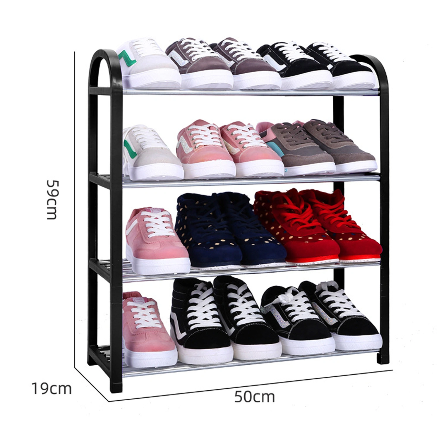 Shoe Rack, Multifunctional Multi-layer Shoe Shelf Storage Organizer