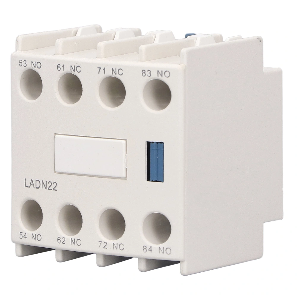 Auxiliary Switch Block Portable AC Circuit Protection Contact Module Use with CJX2 Contactor(F422(LADN22) 2NO+2NC )