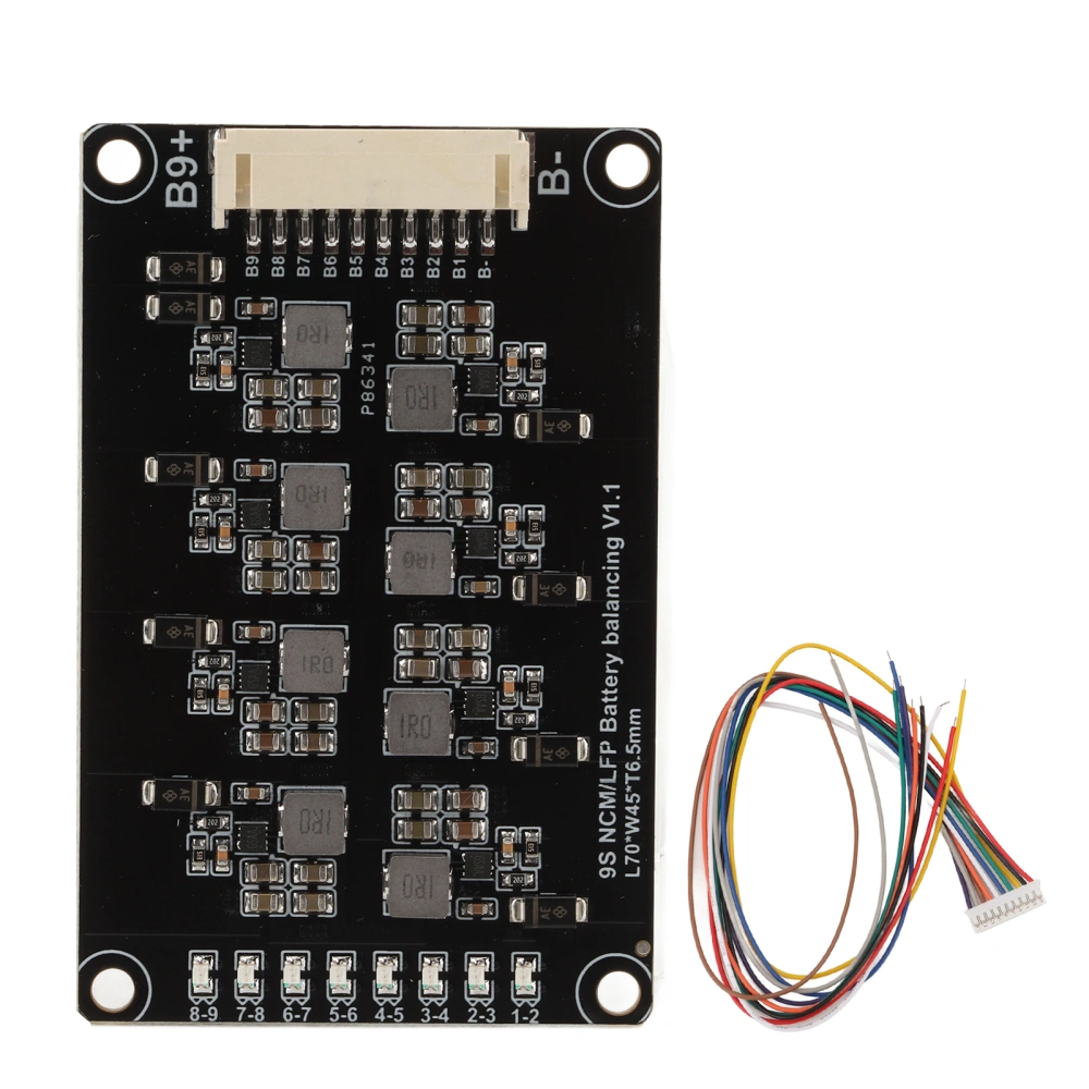 Active Equalizer Inductive Balancer Energy Transfer 1.2A 9S for Lithium Iron Phosphate Battery