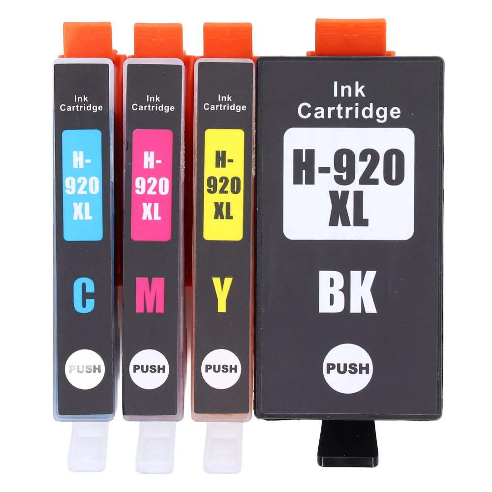 4Pcs Ink Cartridge for HP Officejet 6000 6500 6500 Wireless 6500A 7000 7500 7500A Printers