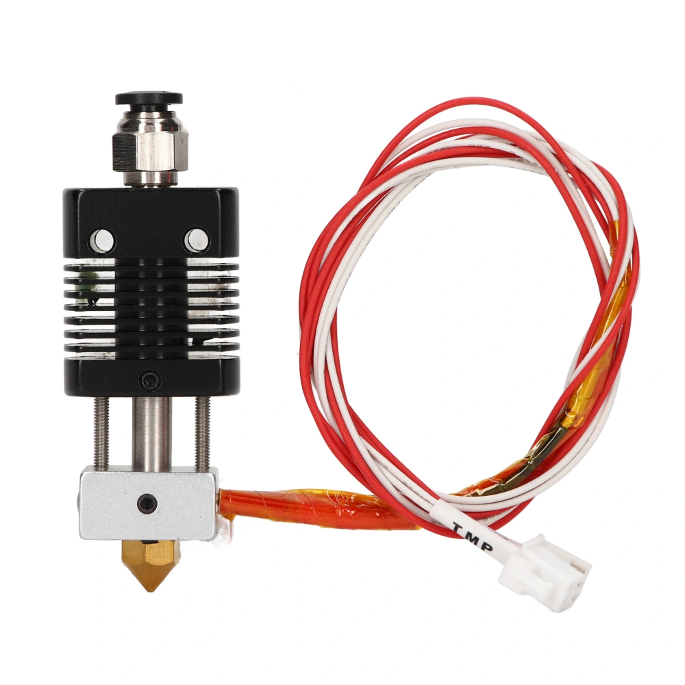 3D Printer Extruder Hotend DC24V 40W Heating Tube 0.4mm Brass Nozzle Heating Aluminum Block Printer Hotend Kit for ET4