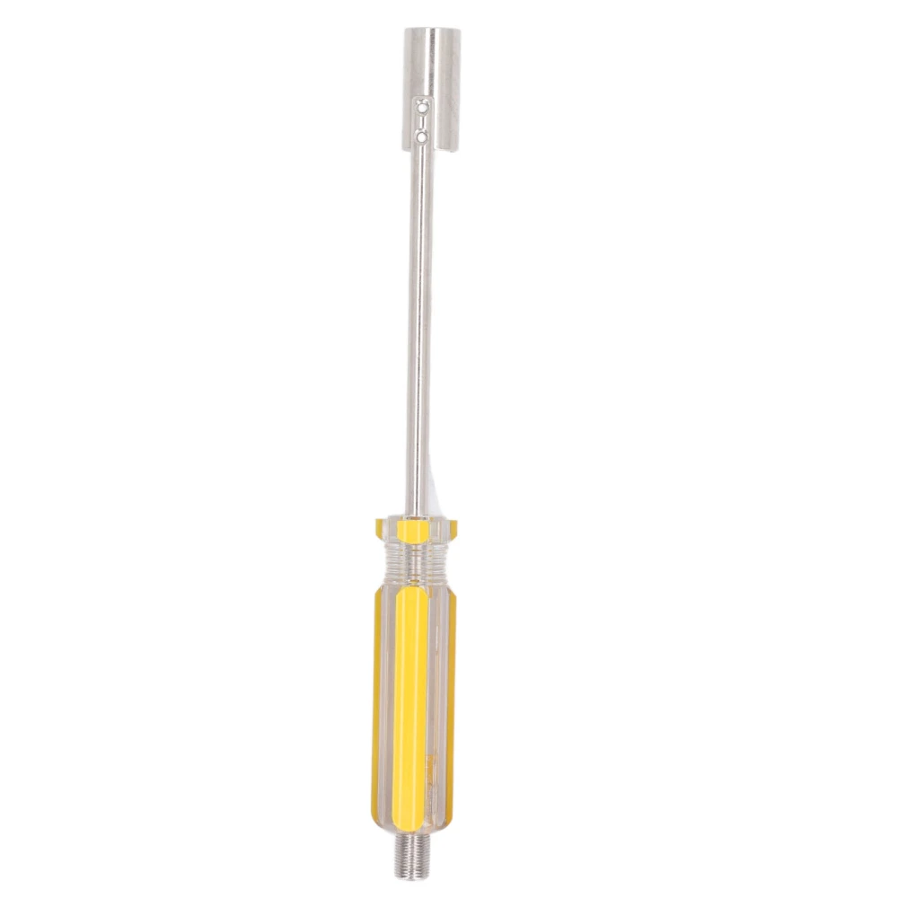 F Head Puller Screwdriver Yellow Handle Ergonomic Robust Puller F Head Remover Tool