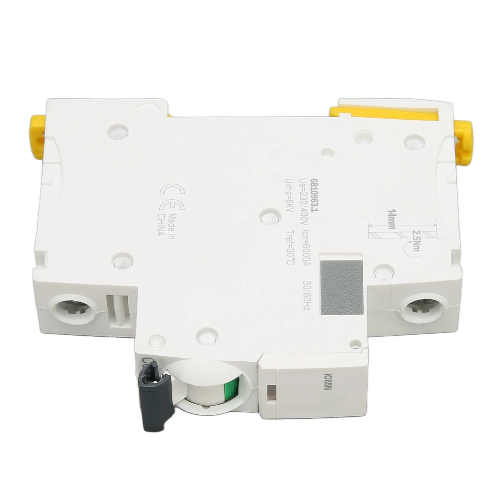 Residential Circuit Breaker 1P Double Locking Clip Structure Multi Protection Leakage Protection Air Switch AC 230V 400V 16A