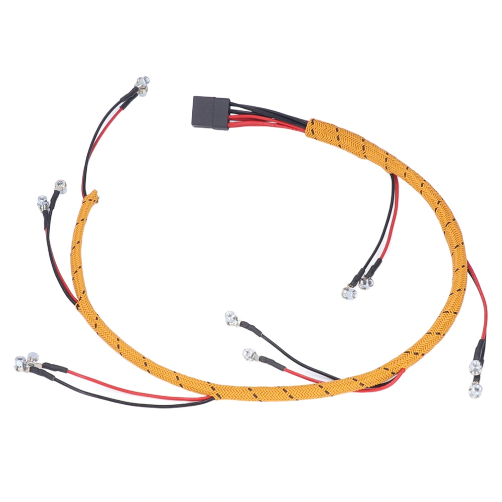 Fuel Injector Wiring Harness 305‑4893 Replacement for CAT 320D Excavator C6.4 Engine TOSD‑28‑012