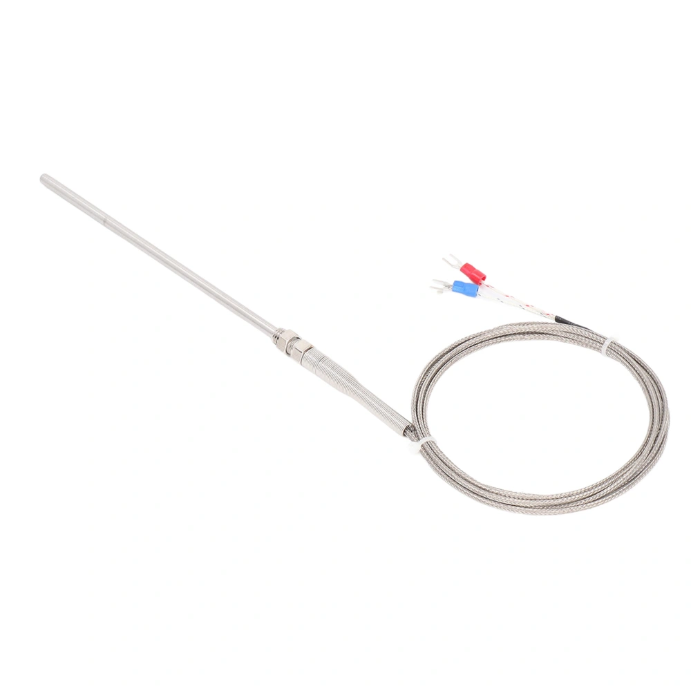 BERM Thermocouple Temperature Sensor Sensitive 5.9in K Type Thermocouple for Temperature Measuring 13.1ft