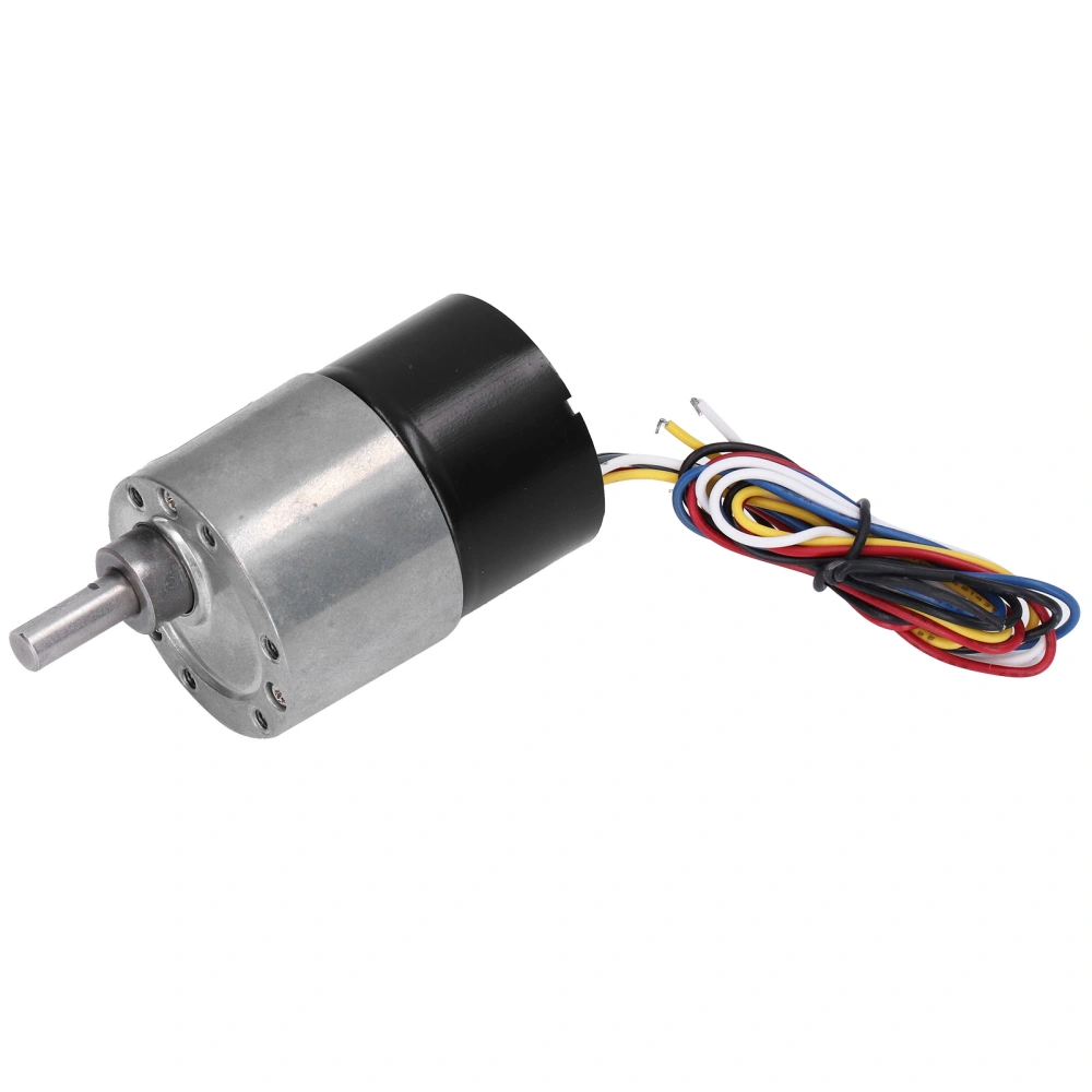 Gear Motor Speed Reduction Brushless D Shaft Low Noise CW CCW Rotation Geared Motor DC12V12RPM