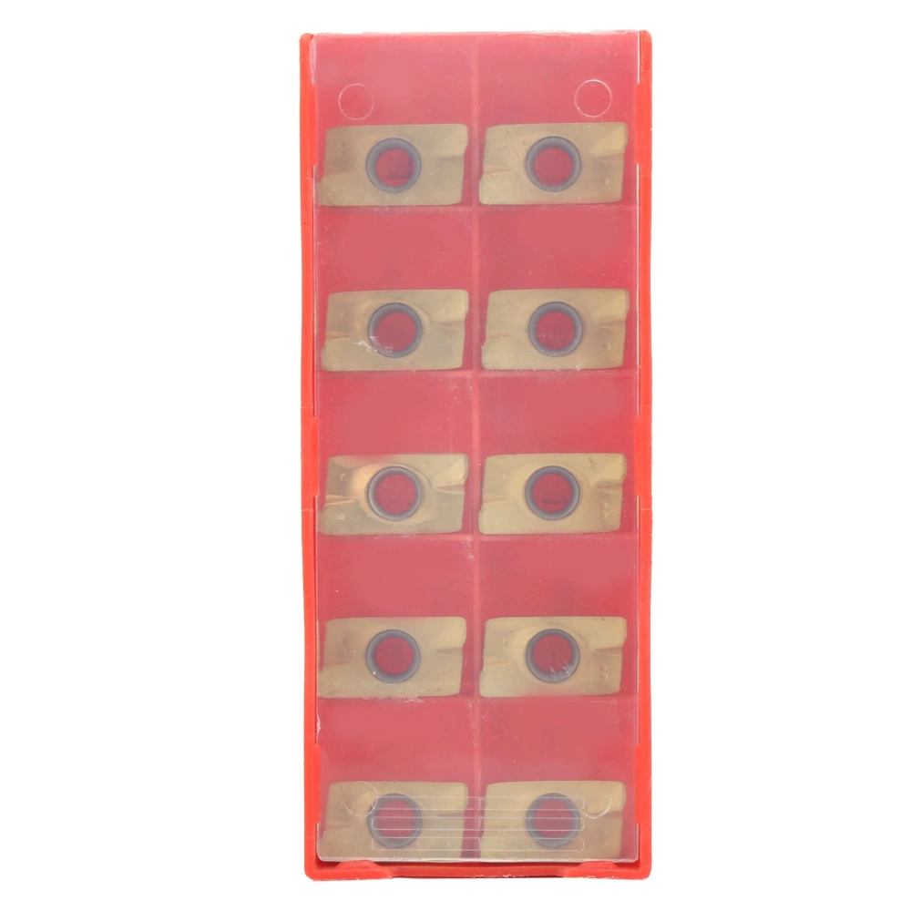 10Pcs Milling Inserts APMT1604 Cemented Carbide Yellow Coating Accessorie for Machining