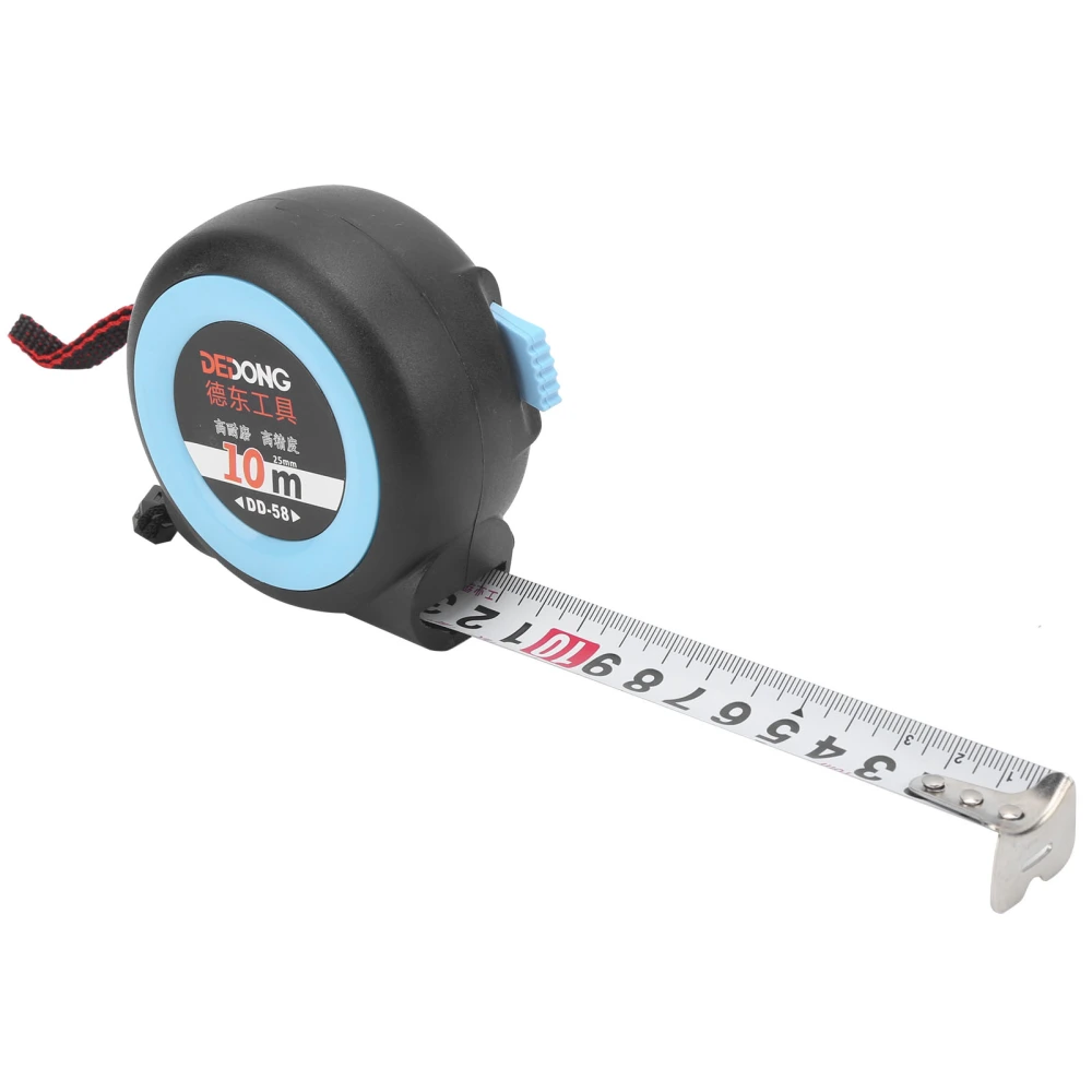 Tape Measure 32.8ft Hard Retractable Locking Accurate Construction Carpentry 10metres x 25mm