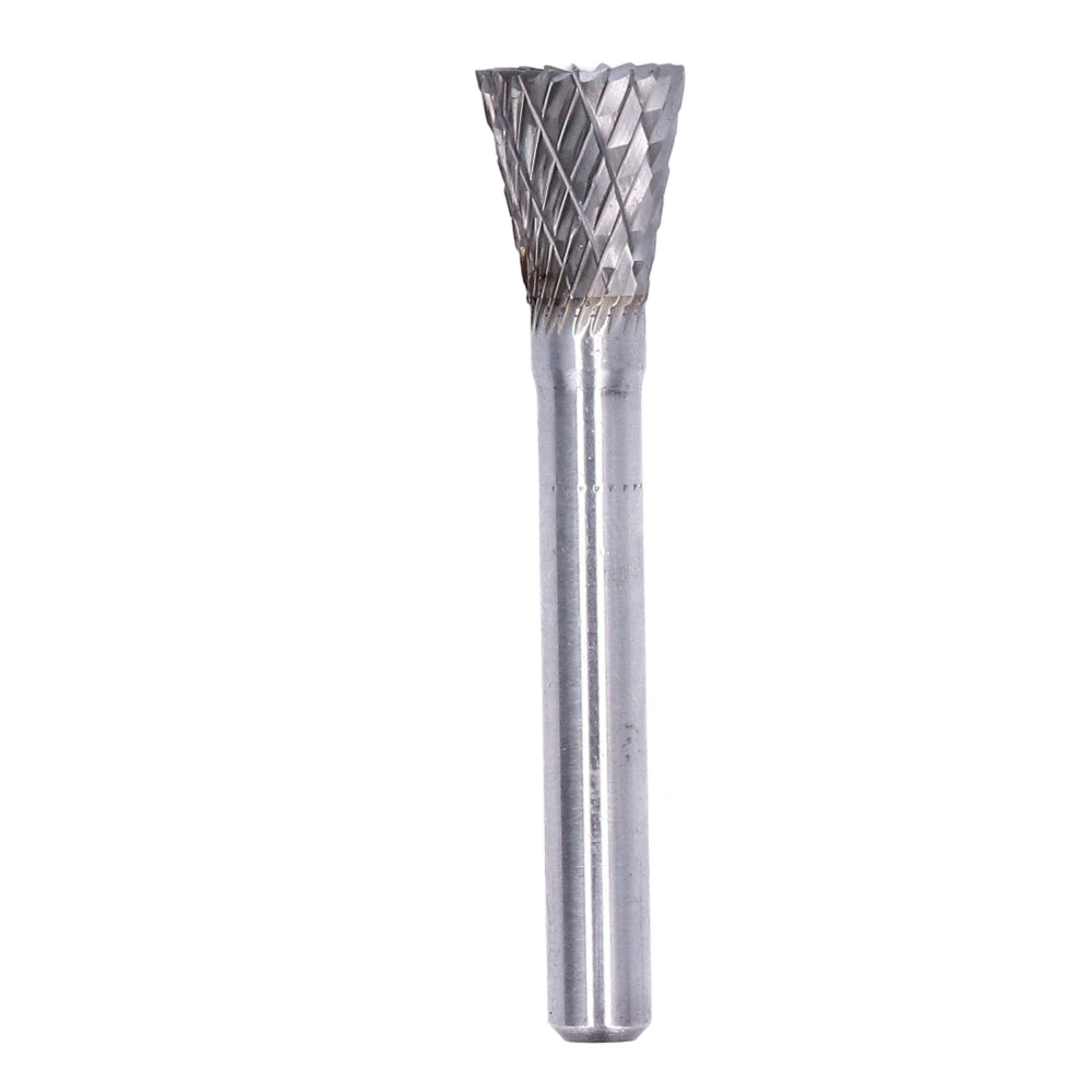 Inverted Cone Burr File YG8 Alloy N Shape Double Cut Die Grinder Bits for Tool Manufacturing