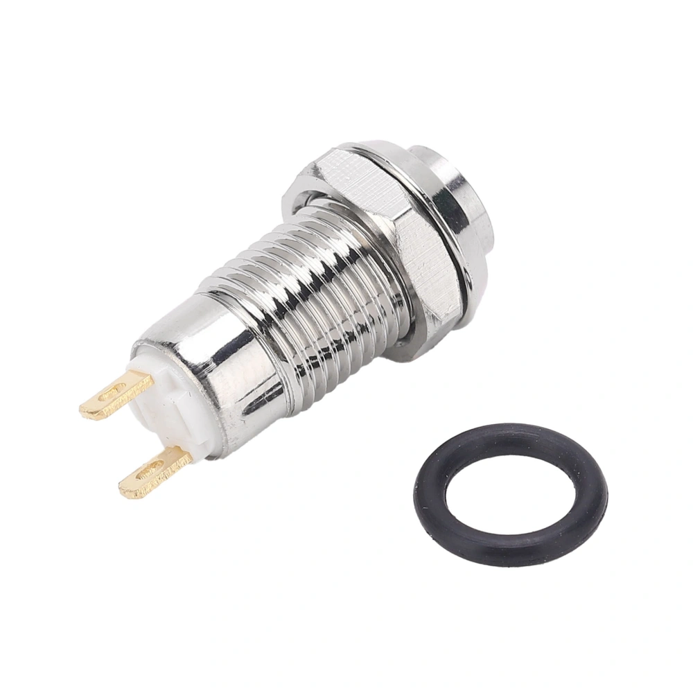 8mm Waterproof Momentary Push Button Switch Stainless Steel Push Button Start Switch 3V