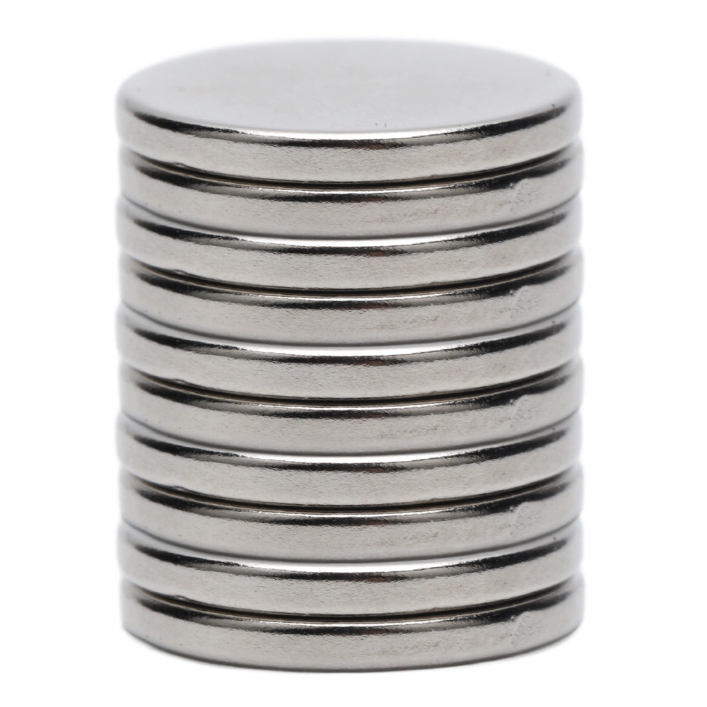 10Pcs Neodymium Magnets Powerful Super Strong Rare Earth Metal Magnet Fastening Parts Round