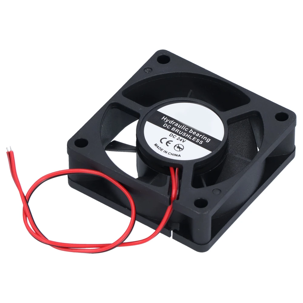 6020 2.4 Bottom Cooling Fan Low Vibration Reduce High Temperature Damage Printer Cooling Fan