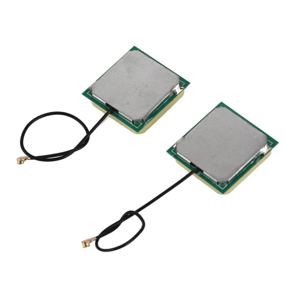 2Pcs GPS Ceramic Antenna Positioning + BD 2 Frequency Built in Active 28DBi High Gain Module